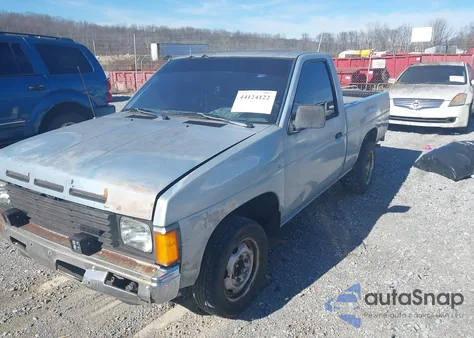 1987 Nissan D21 Short Bed из США, поврежденный, VIN 1N6ND11S2HC333484